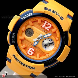 Casio Baby-G World Time 100M Resin Band Sport Watch BGA-210-4B, BGA210