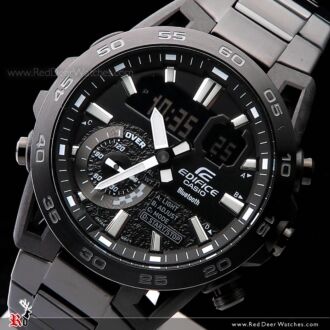 Casio Edifice SOSPENSIONE Bluetooth Mobile Link Smart Racing Watch ECB-40BK-1A