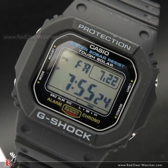 Casio G-Shock Tough Solar Digital Watch G-5600UE-1, G5600UE