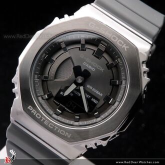 Casio G-Shock Analog Digital Mid-Sized Metal-Clad Ladies Watch GM-S2100B-8A