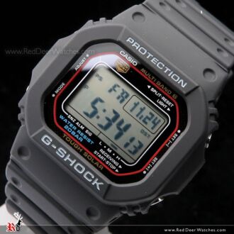 Casio G-Shock Solar 200M Multi-band 6 Atomic Sport Watch GW-M5610-1, GWM5610