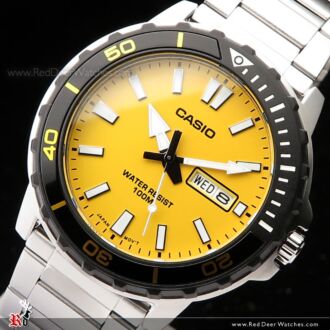 Casio Standard Analog Stainless Steel Quartz Mens Watch MTD-125D-9A, MTD125D