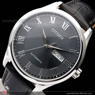 Citizen Machanical Automatic Leather Strap Watch NH8360-12H