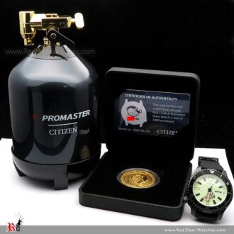 Citizen Promaster Fugu Limited 200m Green Luminous Dial Diver Watch NY0138-14X