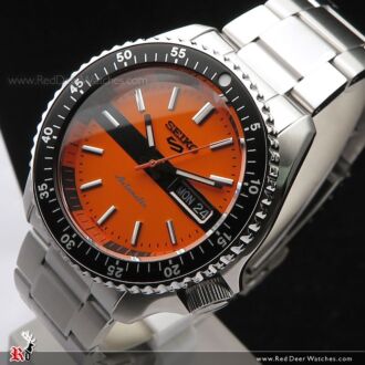 Seiko 5 Sports SKX Sports Style Special Edition Orange Automatic Watch SRPK11K1