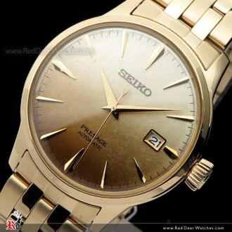 Seiko Presage Beer Julep Cocktail Time Gold Watch SRPK46J1 japan