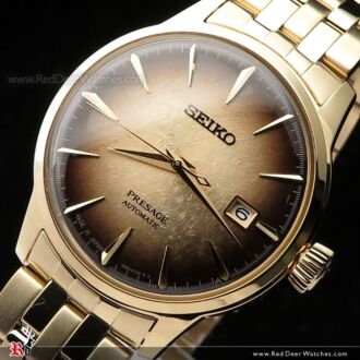 Seiko Presage Beer Julep Cocktail Time Gold Watch SRPK48J1 japan