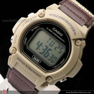 Casio Digital Alarm Watch W-219H-1AV, W219H