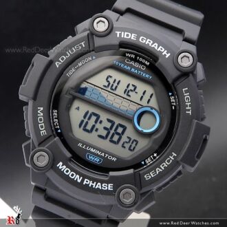 BUY Casio Moon Data Tide graph Digtial Watch WS-1300H-8AV, WS1300H | CASIO  Watches Online - Red Deer Watches