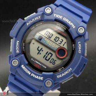 Casio Moon Data Tide graph Digtial Watch WS-1300H-8AV, WS1300H