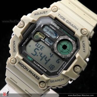 Casio Tide Graph Moonphase 100M Marine Digital Watch WS-1700H-5AV