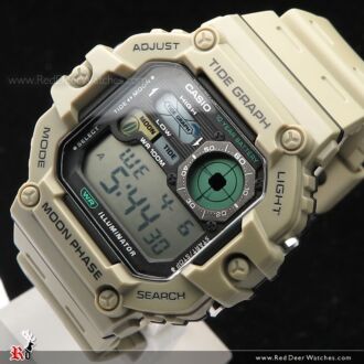 Casio Tide Graph Moonphase 100M Marine Digital Watch WS-1700H-5AV