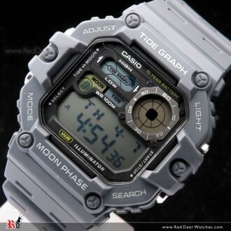 Casio Tide Graph Moonphase 100M Marine Digital Watch WS-1700H-8AV