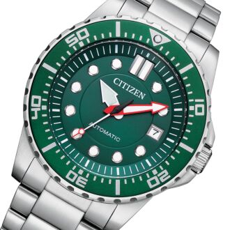 Citizen Orange Dial Automatic Watch NJ0128-80X