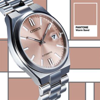 Citizen x Pantone Automatic Warm Sand Ltd Watch NJ0158-89Y