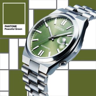 Citizen x Pantone Automatic Peaceful Green Ltd Watch NJ0158-89Z