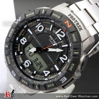 Casio Protrek Quad Sensor Bluetooth Titianium Watch PRT-B50T-7, PRTB50T