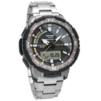 Casio ProTrek Quad Sensor Fishing Timer Bluetooth Watch PRT-B70-1, PRTB70