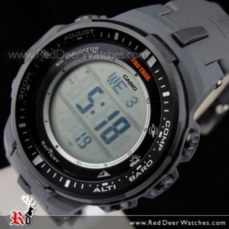 Casio ProTrek Solar Radio Multiband 6 Flagship Sensor Watch PRW-3000-1DR, PRW3000