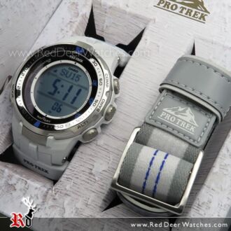 Casio Protrek Triple Sensor Multiband 6 Solar Watch PRW-3000G-7, PRW3000G With Extra Strap