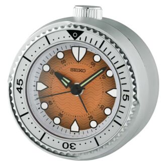 Seiko Bedside Alarm Clock Quite Sweep Second Hand QHE207T