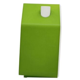 Seiko QHP010M Bird Sound Compact Stylish White Green 11cm Alarm Clock