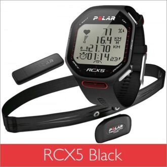 Polar RCX5 Black Sports Training Watch with Heart Rate Monitor