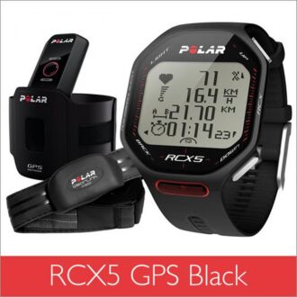 Polar RCX5 GPS Black Sports Training Watch with Heart Rate Monitor
