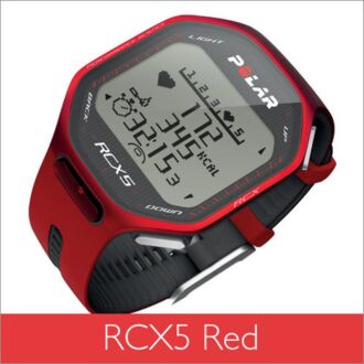 Polar RCX5 Red Sports Training Watch with Heart Rate Monitor