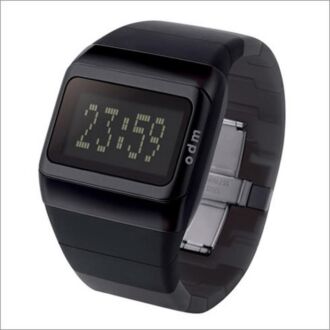 o.d.m. SDD99B1 "Link" personalized message Silicone Strap Black