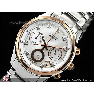 Casio Edifice Sheen Pair Design Ladies Watch SHN5003SP SHN-5003PS-7A
