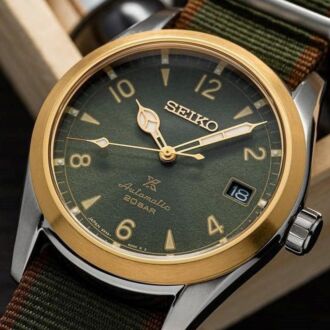 Seiko Prospex Alpinist Nylon Strap Automatic Sapphire Watch SPB212J1