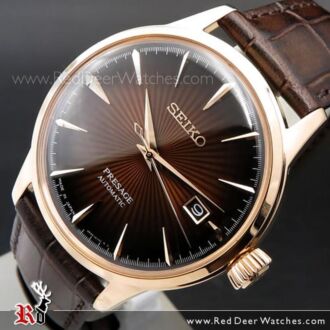 Seiko Presage Cocktail Automatic Gold Brown Watch SRPB46J1, SRPB46