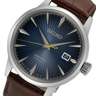 Seiko Presage Automatic Cocktail Time Blue Moon Men Watch SRPK15J1