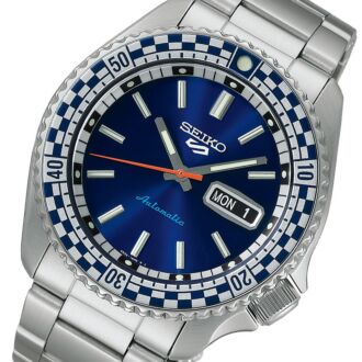 Seiko 5 Sports Automatic Checker Flag Special Edition Watch SRPK65K1