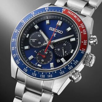 Seiko Prospex Speedtimer Go Large Solar Chronograph Watch SSC913P1
