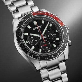 Seiko Prospex Speedtimer Go Large Solar Chronograph Watch SSC915P1