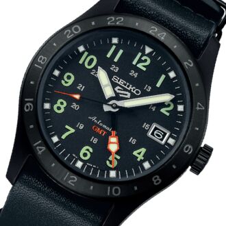Seiko 5 Sport Automatic Deception GMT Field NATO Strap Watch SSK025K1