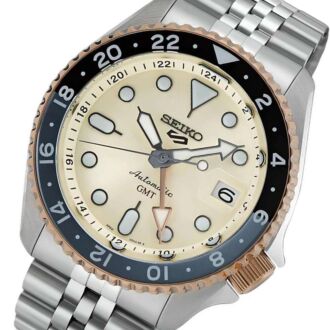 Seiko 5 Sports SKXs Series GMT Sunrise Limited Automatic Watch SSK046K1