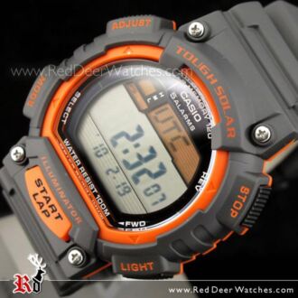 Casio Solar World Time 5 Alarms 100M Sport Watch STL-S100H-4A STLS100H