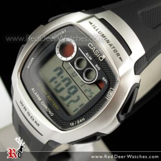 Casio Alarm 50M 10 Year battery Digital Watch W-210-1AV, W210