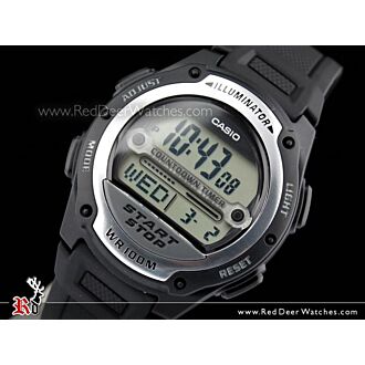 Casio Referee stopwatch 100M 10Yrs Battery Watch W-756-1A, W-756