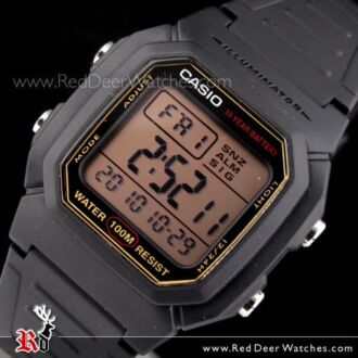 Casio Mens Multi Alarm Digital Watch W-800HG-9AV, W800HG