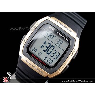 Casio Dual time 50M WR Stopwatch Digital Sport Watch W-96H-9A, W96H