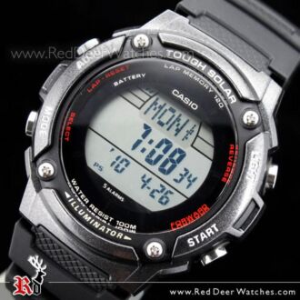 Casio Tough Solar World Time Alarm Watch W-S200H-1BV WS200H