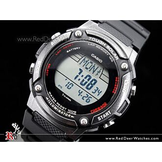 Casio Tough Solar World Time Alarm Watch W-S200H-1BV WS200H