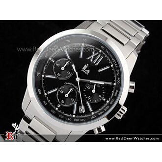 I.s Mens Chronograph Tachymeter 50M Sport Watch W8300GC