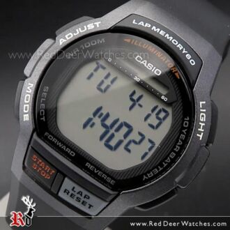 Casio Stopwatch Alarm Digital Watch WS-1000H-1AV, WS1000H