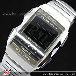 BUY Casio Futurist Vibrating Alarm Watch. A220W-1B, A220W