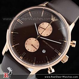 BUY Emporio Armani Chronograph Matt Black Mens Watch AR6035 - Buy Watches  Online